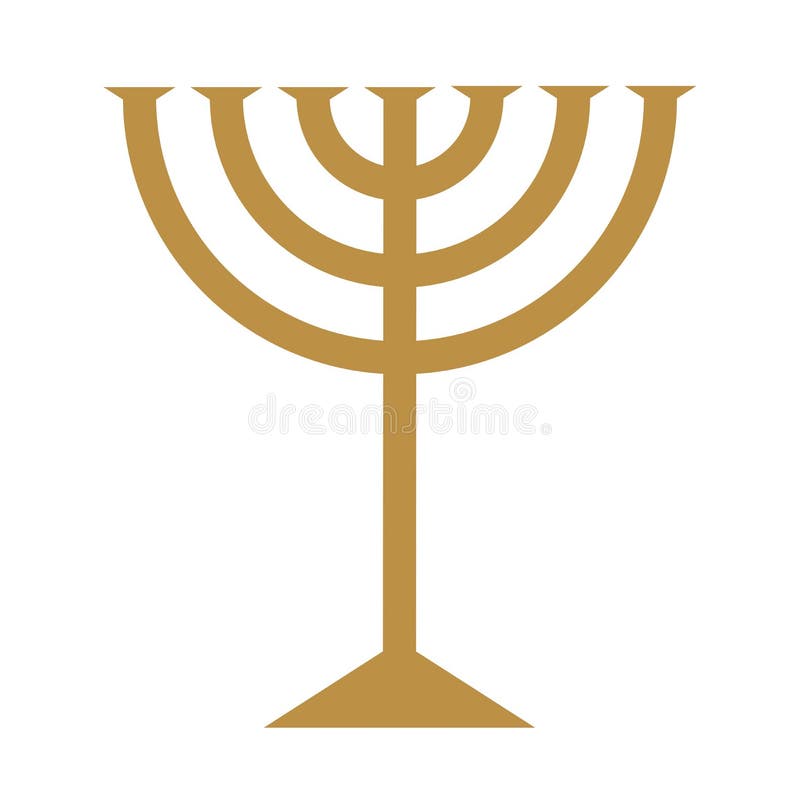 Menorah a vector illustration