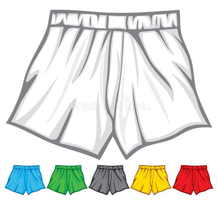 Boxer Shorts Stock Illustrations – 4,100 Boxer Shorts Stock ...