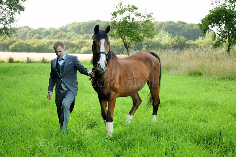 Mens en paard Mens en paard