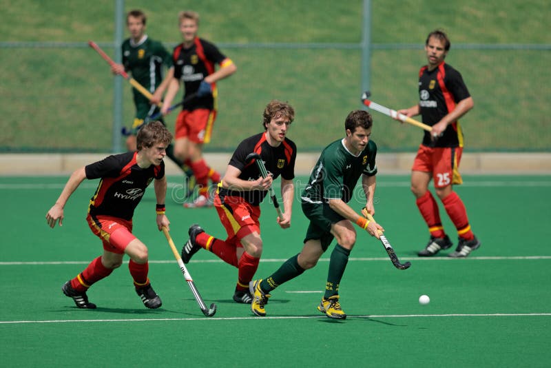 Mens field hockey action editorial photo. Image of stick 12540286
