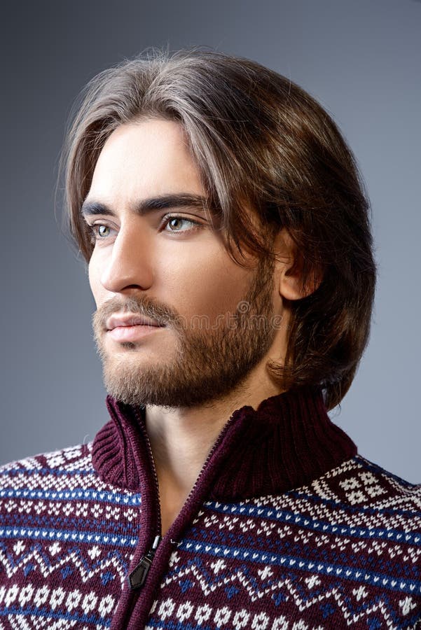 Mens grooming stock photo. Image of hairstyle, caucasian - 86128764