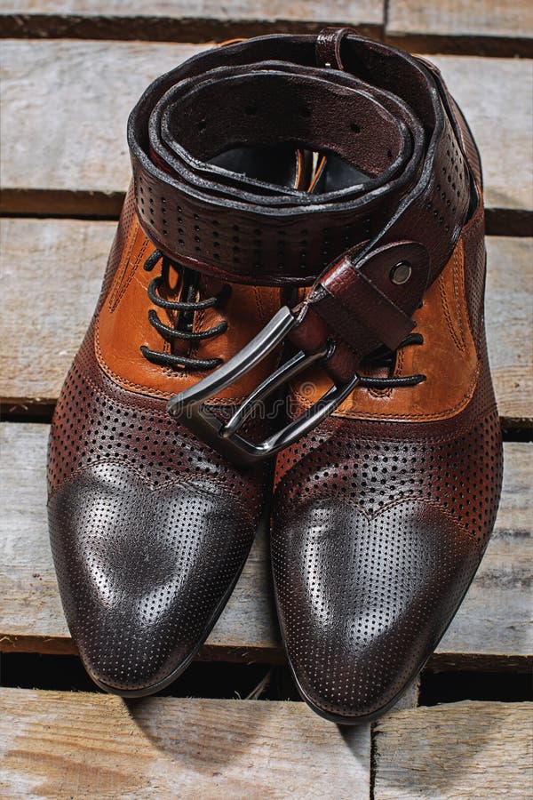 Mens shoes with belt stock photo. Image of italian, classic 83088112