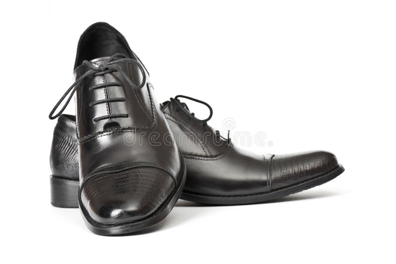 Leather shoes stock image. Image of background, trendy - 26612971