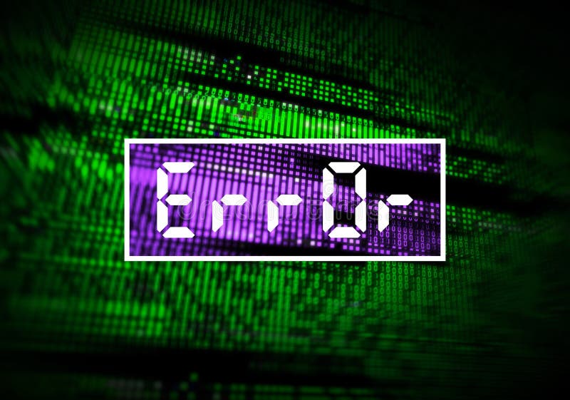 Error message, corrupted computer data loss with glitch effects over digital binary code. IT industry, cybersecurity and networks concept with selective focus. Error message, corrupted computer data loss with glitch effects over digital binary code. IT industry, cybersecurity and networks concept with selective focus
