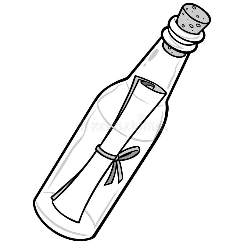 Mensaje en el ejemplo de la botella