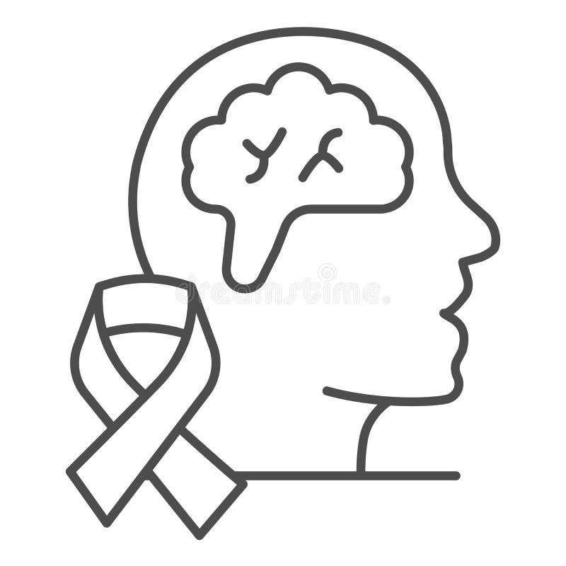 Tumor Im Gehirn Solide Symbol Menschliche Krankheiten Konzept Kopfschmerzen Und Migrane Zeichen Auf Weissem Hintergrund Gehirn Kreb Vektor Abbildung Illustration Von Menschlich Kopf 215288153