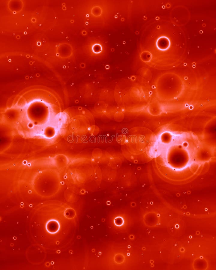 Menselijke cellen royalty-vrije illustratie