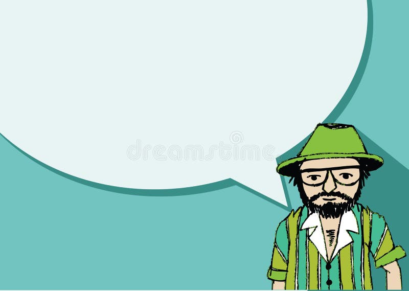 Mensen denken en volkeren die met de bellen van de dialoogtoespraak spreken vector illustratie Mensen denken en volkeren die met de bellen van de dialoogtoespraak spreken vector illustratie