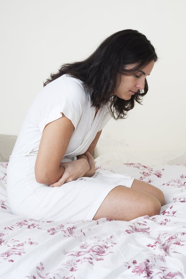 Menstruation problems royalty free stock image