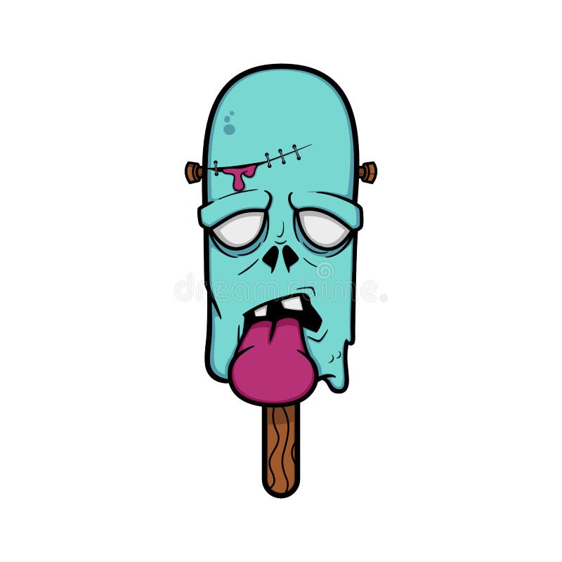 Menta del helado del zombi