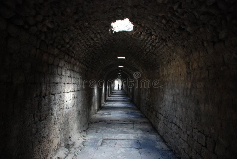 Mental asylum in pergamon ruins