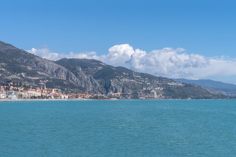 Menton, französischer Riviera lizenzfreies stockfoto Menton, französischer Riviera lizenzfreies stockfoto
