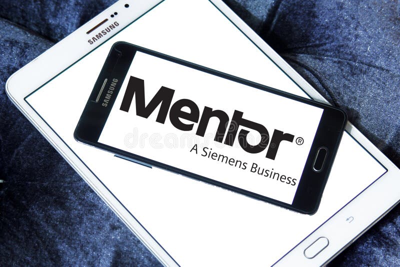 Mentor Graphics Corporation Logo Editorial Photo - Image of mentor