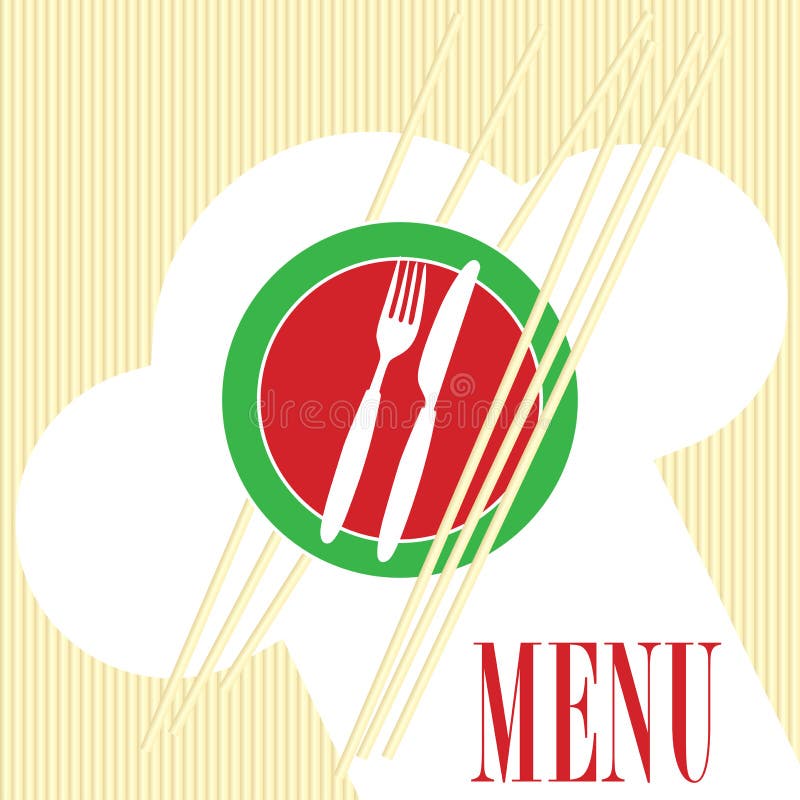 Download Menu Card - Pasta stock vector. Illustration of pattern - 18199147