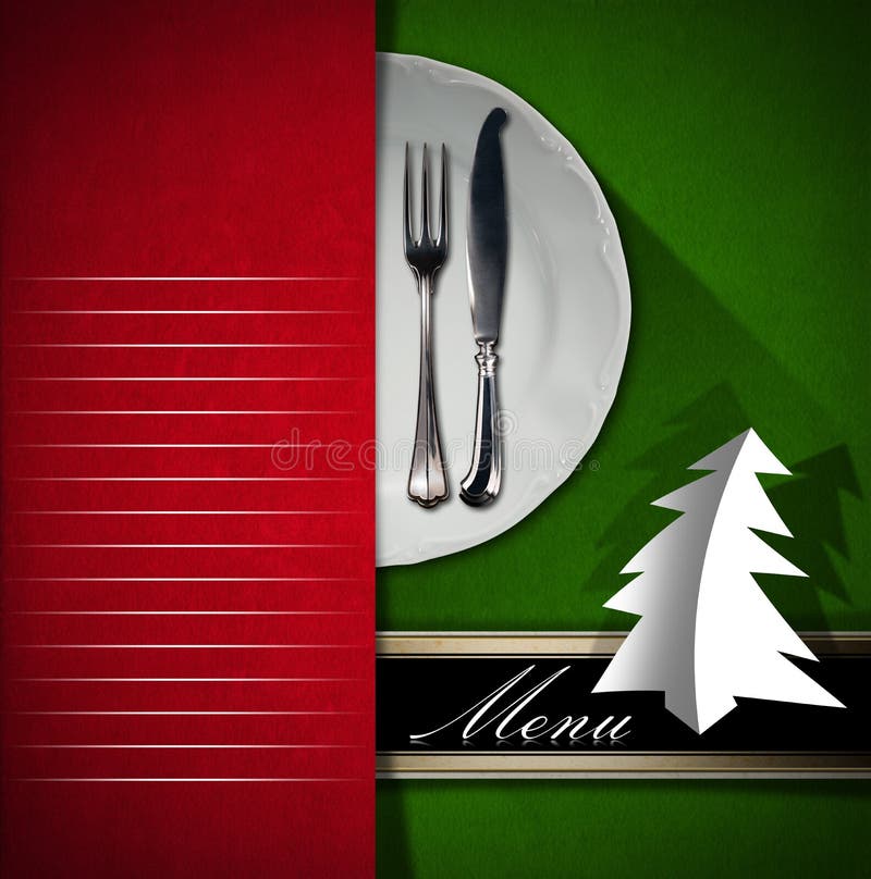 Menu Di Natale Cucchiaio D Argento.Menu Del Ristorante Di Natale Illustrazione Di Stock Illustrazione Di Natale Cuisine 47402332