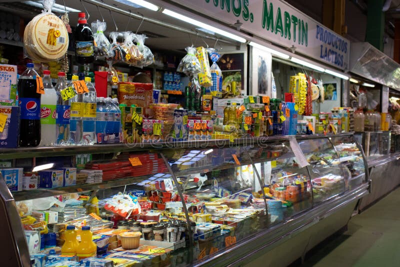 Mercado de Atarazanas d'EL d'en de Puesto image stock Mercado de Atarazanas d'EL d'en de Puesto image stock