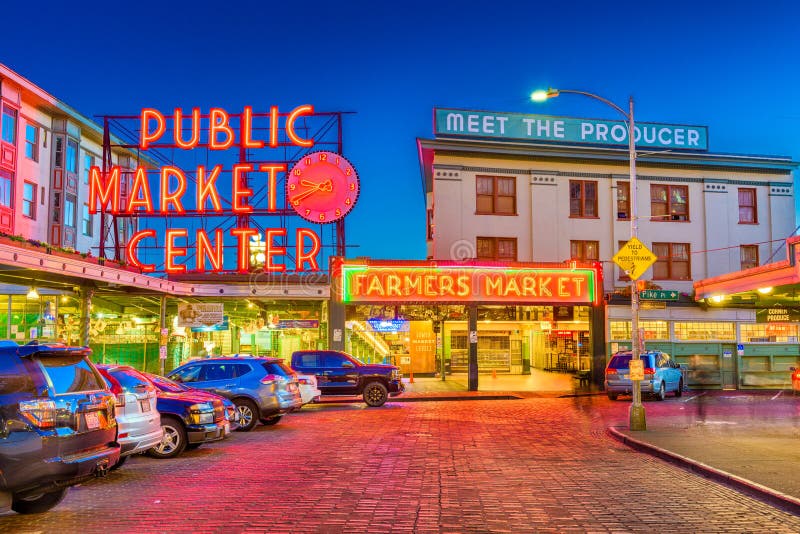Mercado de lugar de Pike Seattle