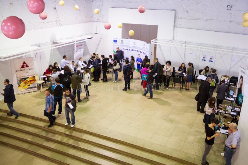 Mercado de Trabalho fotografia de stock royalty free