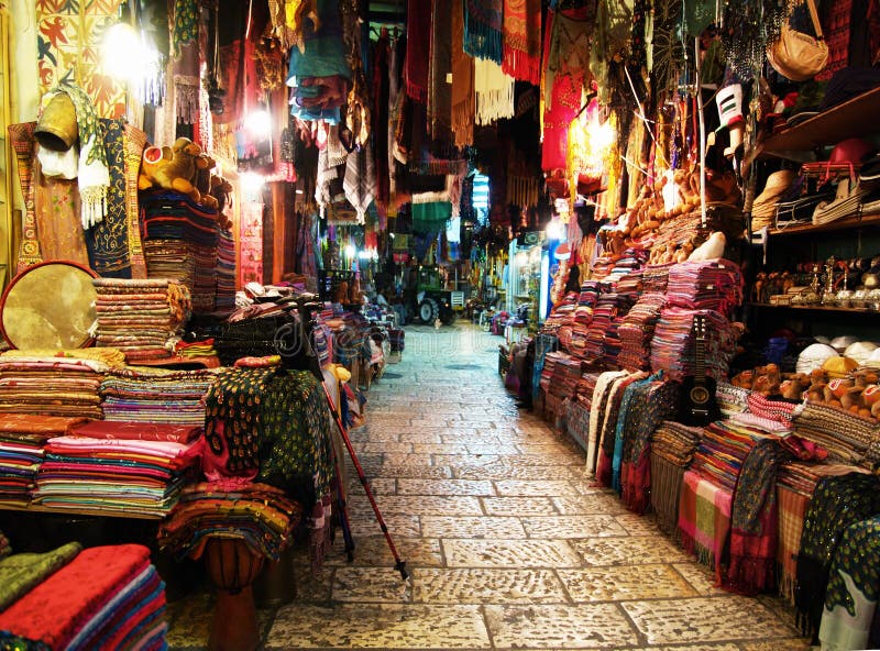 Mercado em Jerusalem