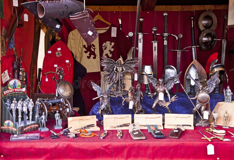 Mercado medieval do Natal, Munich Alemanha fotografia de stock Mercado medieval do Natal, Munich Alemanha fotografia de stock