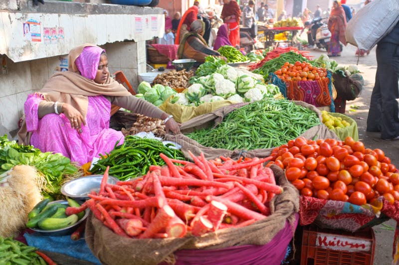 Mercado na Índia