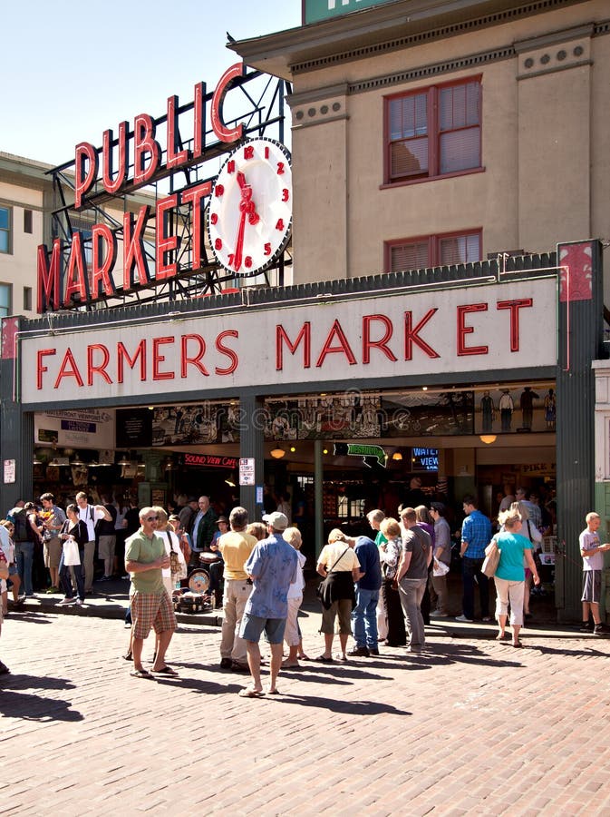Mercado público de Seattle - de lugar de Pike