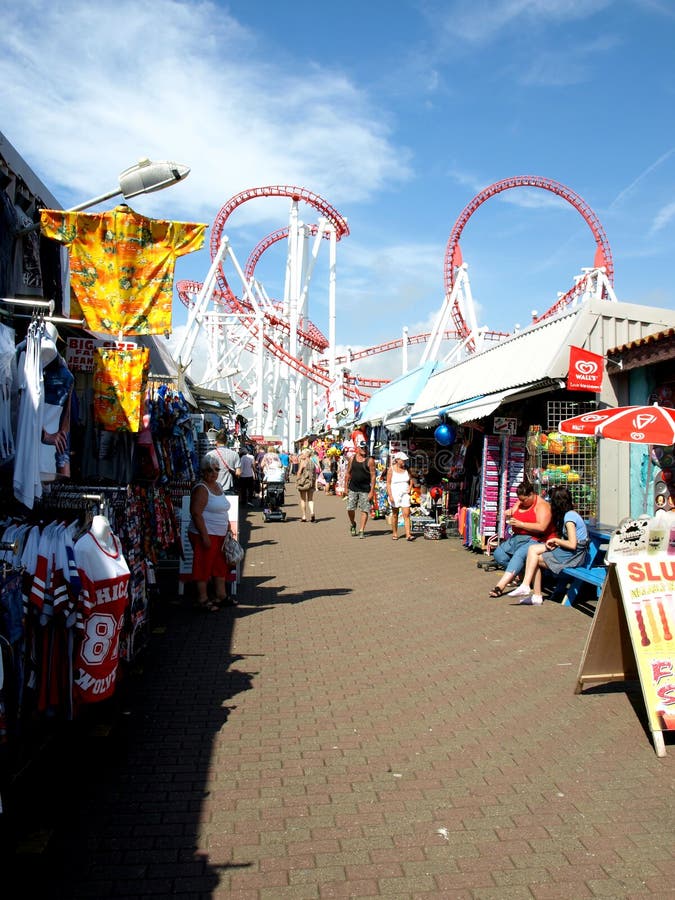 Mercato Di Ingoldmells, Skegness Immagine Stock Editoriale Immagine