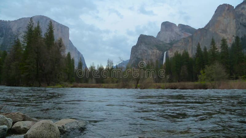 Merced River In Yosemite National Park.