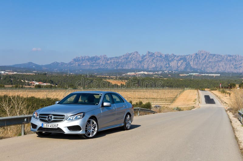 MercedesBenz EClass 2013 Model Editorial Stock Photo Image of