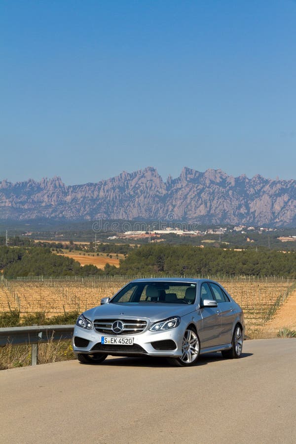 MercedesBenz EClass 2013 Model Editorial Photography Image of