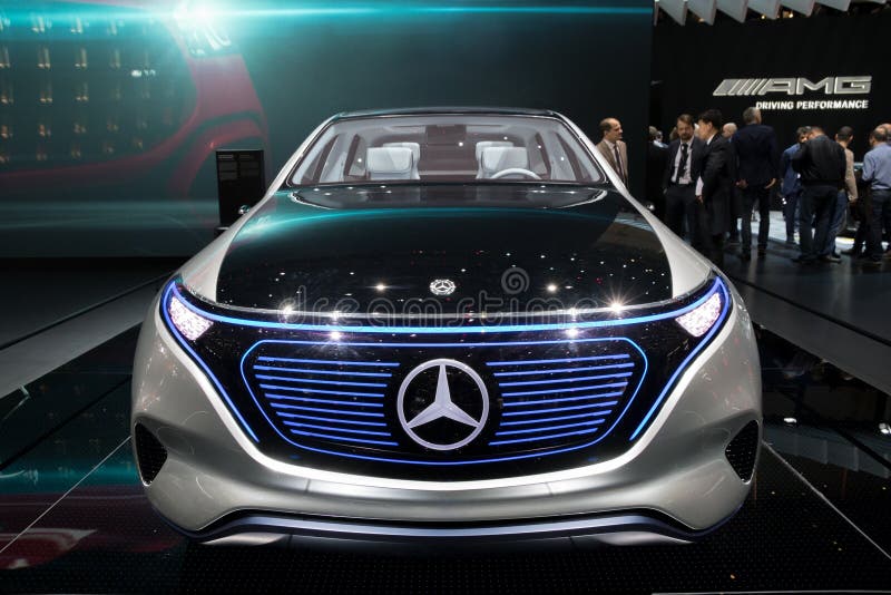 Mercedes Benz EQ begreppsbil arkivbild Mercedes Benz EQ begreppsbil arkivbild