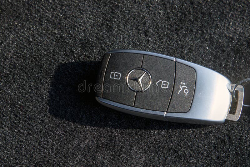 Mercedes Car Remote Access Key Fob Editorial Stock Image - Image of engine,  mercedes: 240734769