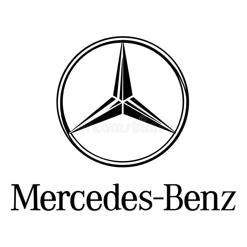 Mercedes Logo Black Stock Illustrations – 74 Mercedes Logo Black Stock  Illustrations, Vectors & Clipart - Dreamstime