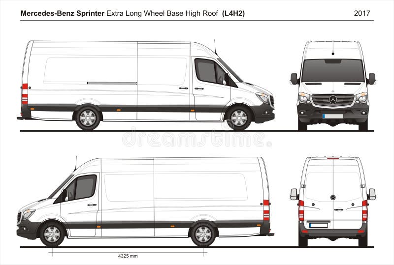 lwb high top mercedes sprinter