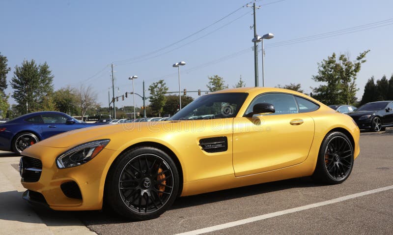 MercedesBenz R190 AMG GT fotografia editorial. Obraz