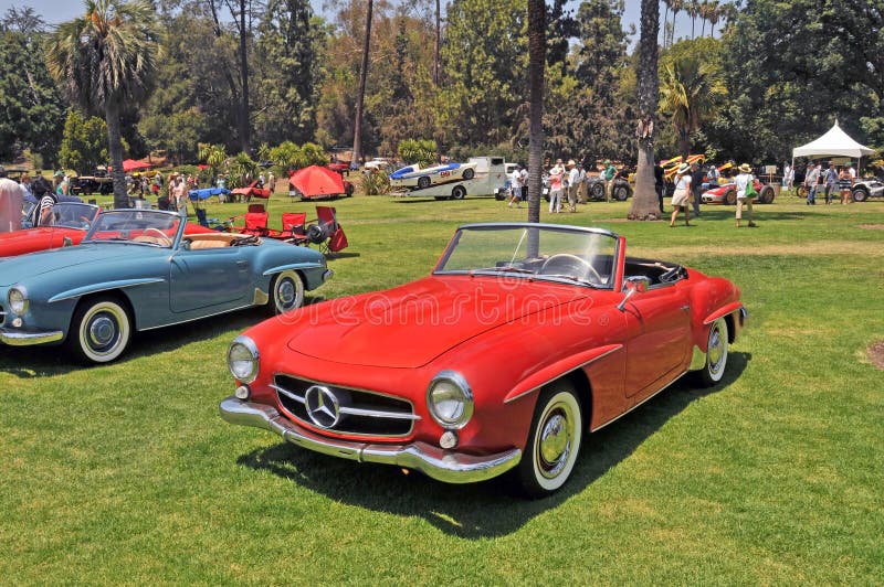 Mercedez Benz 190SL fotografia stock Mercedez Benz 190SL fotografia stock