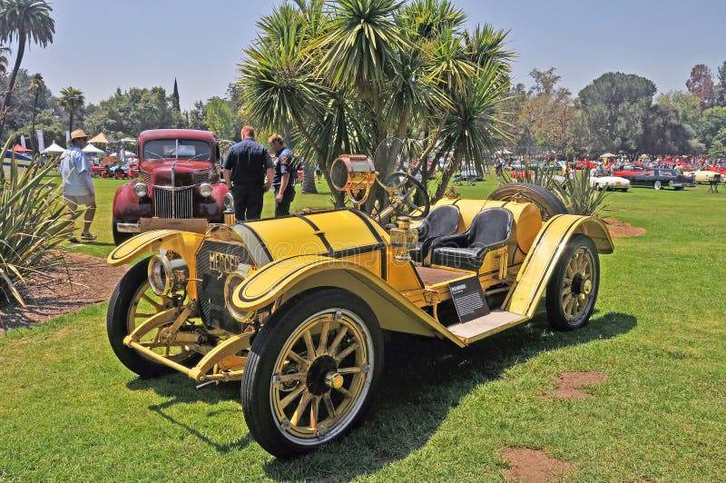 Mercer Raceabouts were built between 1909-1925 and were the Corvettes of their day. They were built for road racing and could sustain speeds of 70 MPH with a top speed of 90 MPH. This Mercer is still driven regularly given the small rock chips in the paint. It is not in Concours condition.