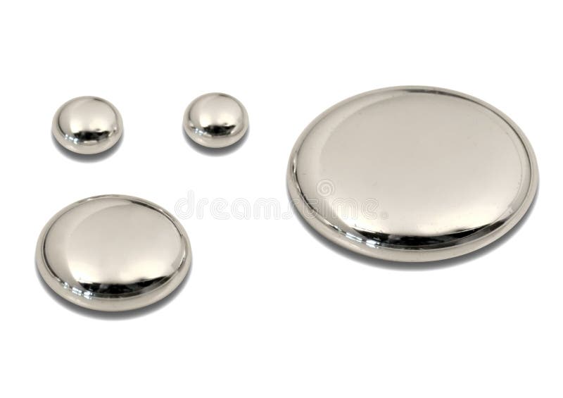 Gotas de líquido elemento mercurio ()  