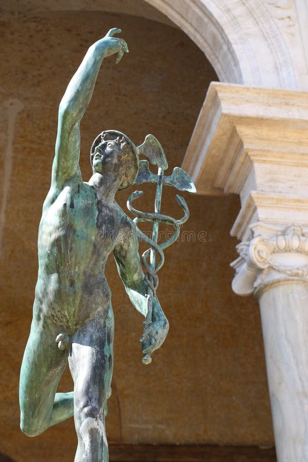Statue of Mercury stock image. Image of academy, medici 76705921