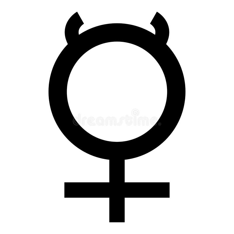 symbol of mercury symbol of mercury