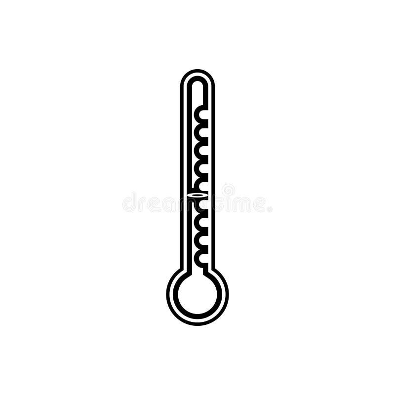 Mercury Thermometer Sign Icon. Element of Weather for Mobile Concept