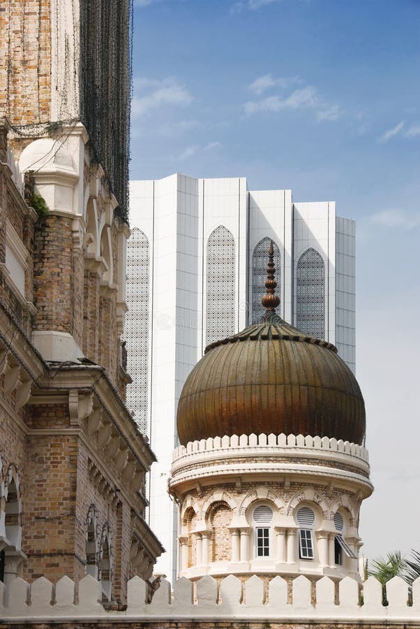 Piazza Merdeka, Kuala Lumpur, Malesia fotografia stock