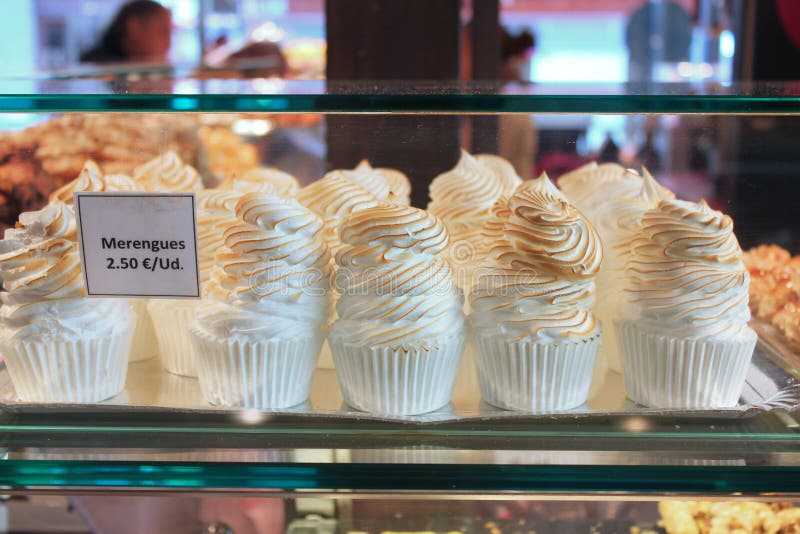 Meringues stock photo. Image of food, market, cream, baked 36727656