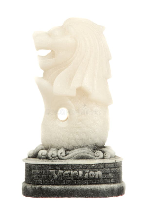 Merlion Singapore paperweight royalty free stock photos Merlion Singapore paperweight royalty free stock photos