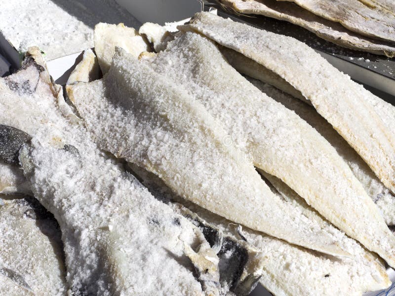 Merluzzo salato secco immagine stock Merluzzo salato secco immagine stock