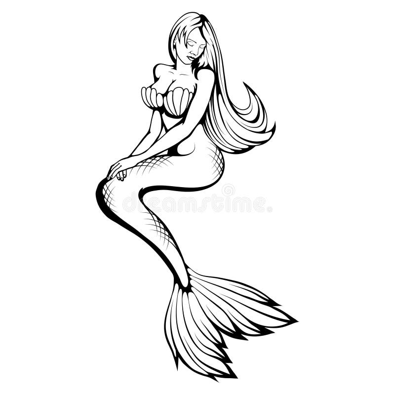 Mermaid World stock vector. Illustration of body, character - 31179972