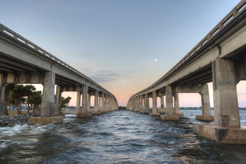 Merritt Island stock image. Image of concrete, island 28475217