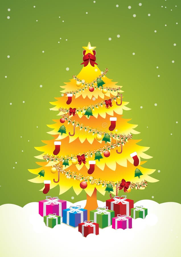 Merry christmas royalty free illustration