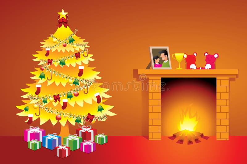 Merry christmas vector illustration