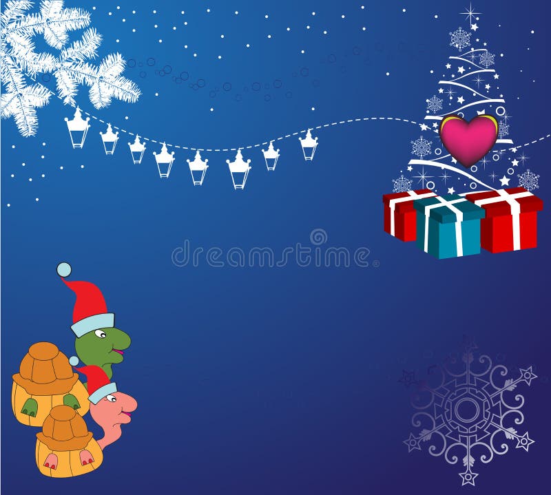 Merry Christmas royalty free illustration